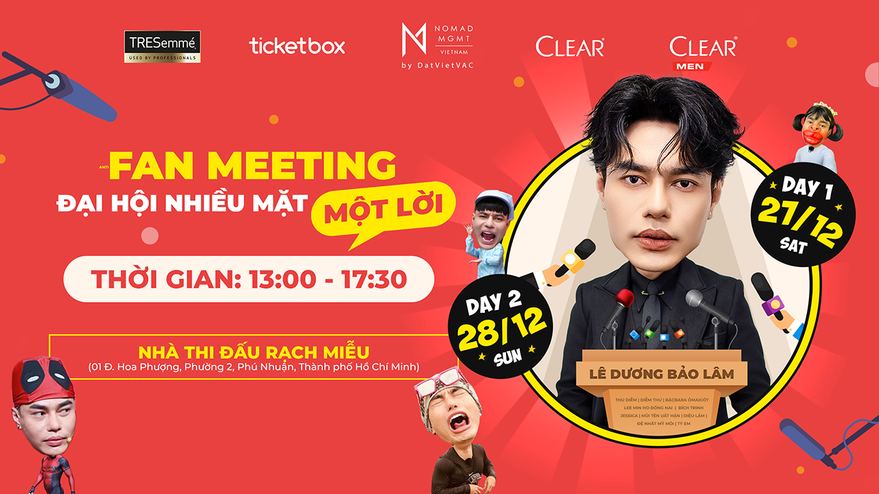 Anti FANMEETING ĐẠI HỘI NHIỀU MẶT MỘT LỜI - LÊ DƯƠNG BẢO LÂM