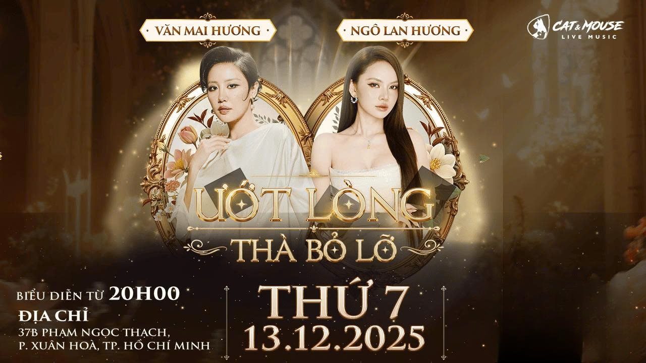 [CAT&MOUSE] CA SĨ VĂN MAI HƯƠNG + CA SĨ NGÔ LAN HƯƠNG