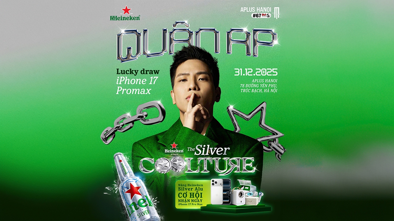 COUNTDOWN PARTY x HEINEKEN: QUÂN AP | 31.12 | The Silver Coolture