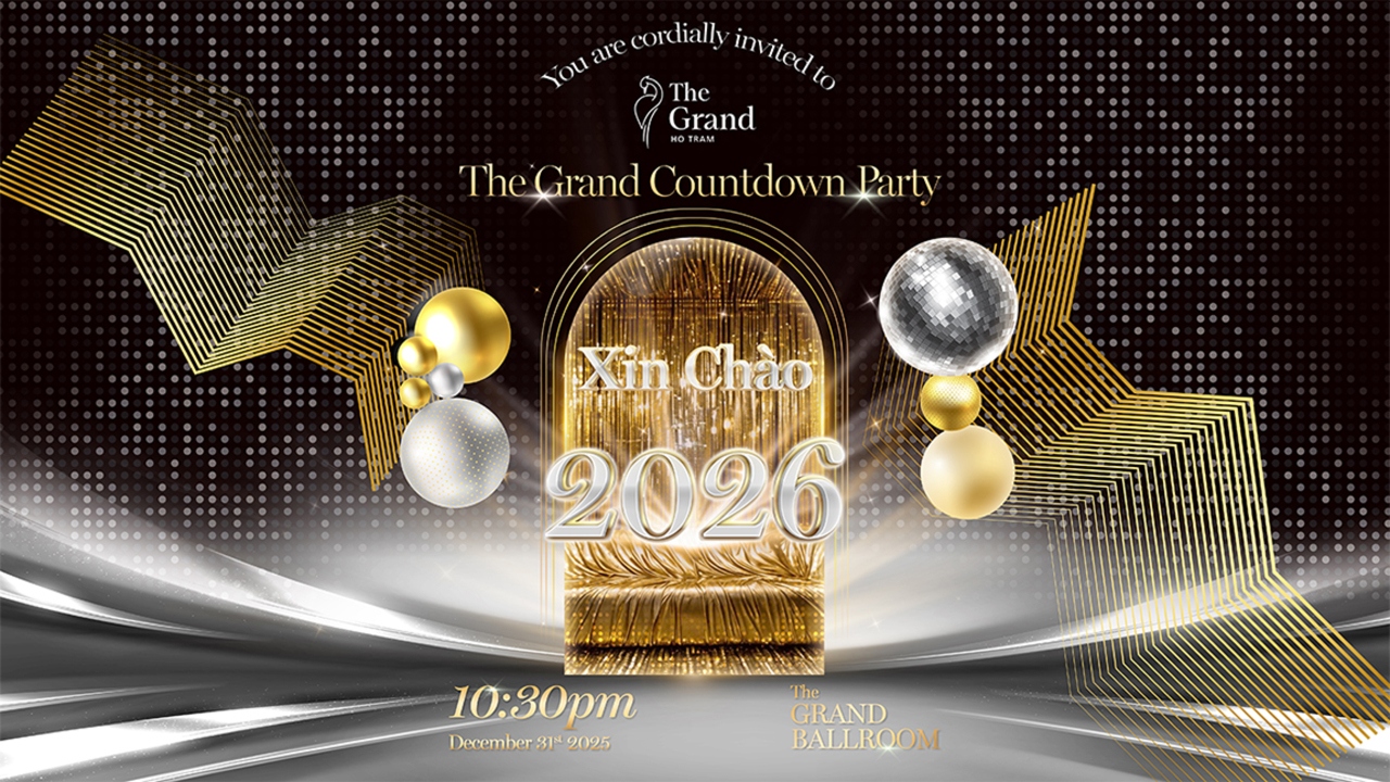 New Year's Eve The Grand Countdown Party Xin Chào 2026