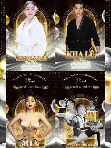 New Year's Eve The Grand Countdown Party Xin Chào 2026
